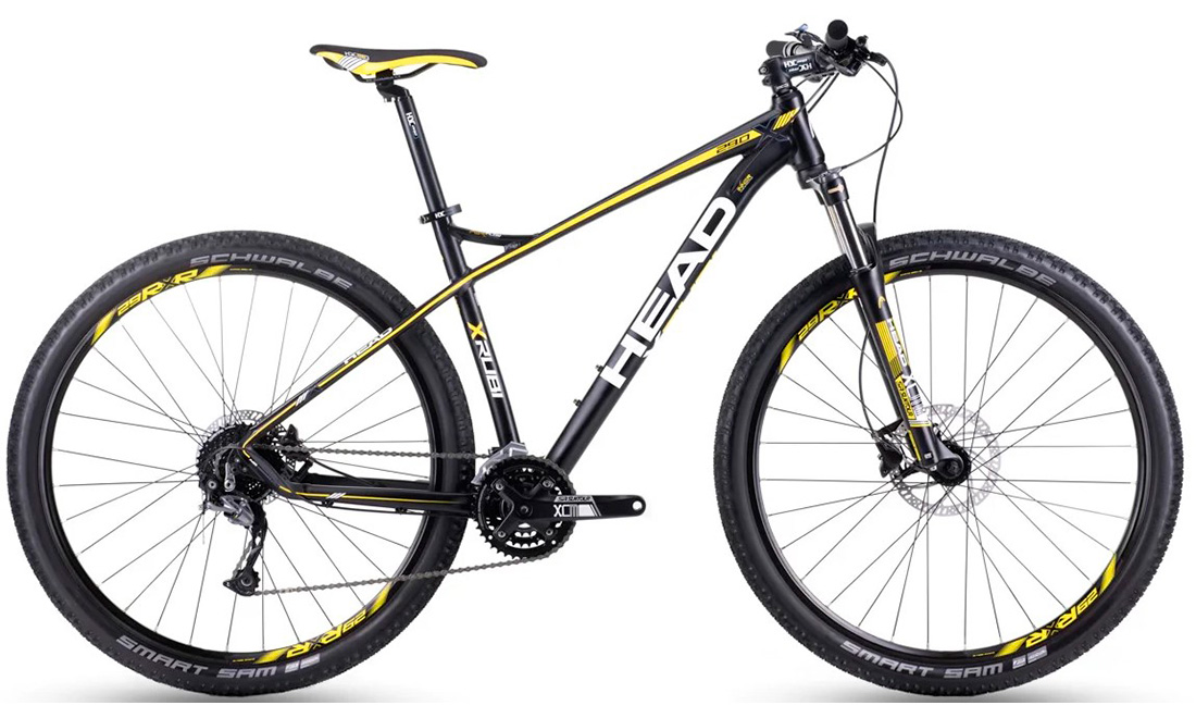 Фотография Велосипед Head X - RUBI I 29" (2020) 2020 Черно-желтый
